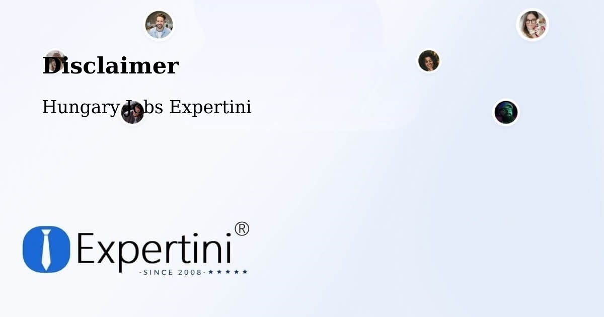 Disclaimer – Őrbottyán - Hungary Jobs Expertini